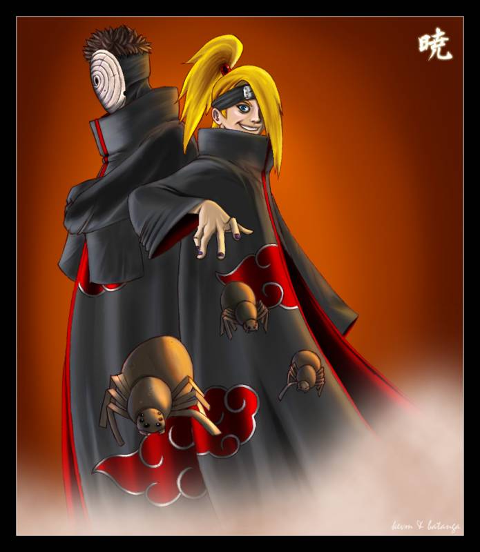 DEIDARA and TOBI