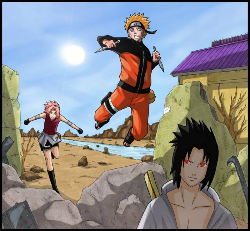 naruto sakura sasuke