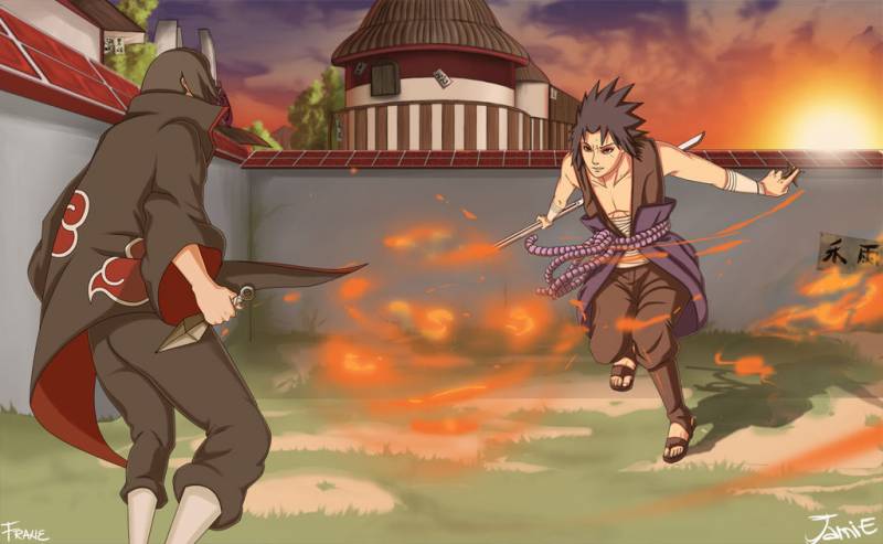 ITACHI and SASUKE