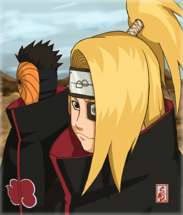 DEIDARA and TOBI