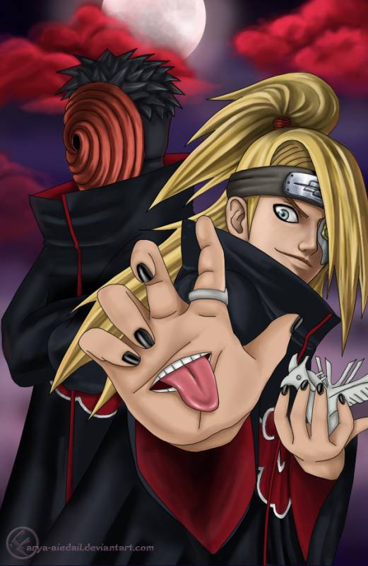 DEIDARA and TOBI